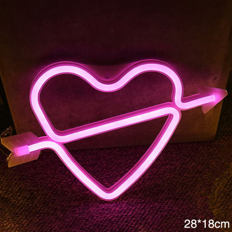 LED Neon Sign Night Light Home Decor - My Store