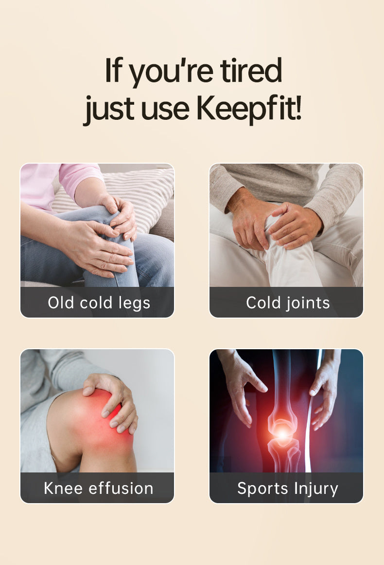 Knee Physiotherapy Device with Heated Knee Massager To Keep Cold Legs Warm, Therapy Leg Pain Device. Top product 2025 - My Store