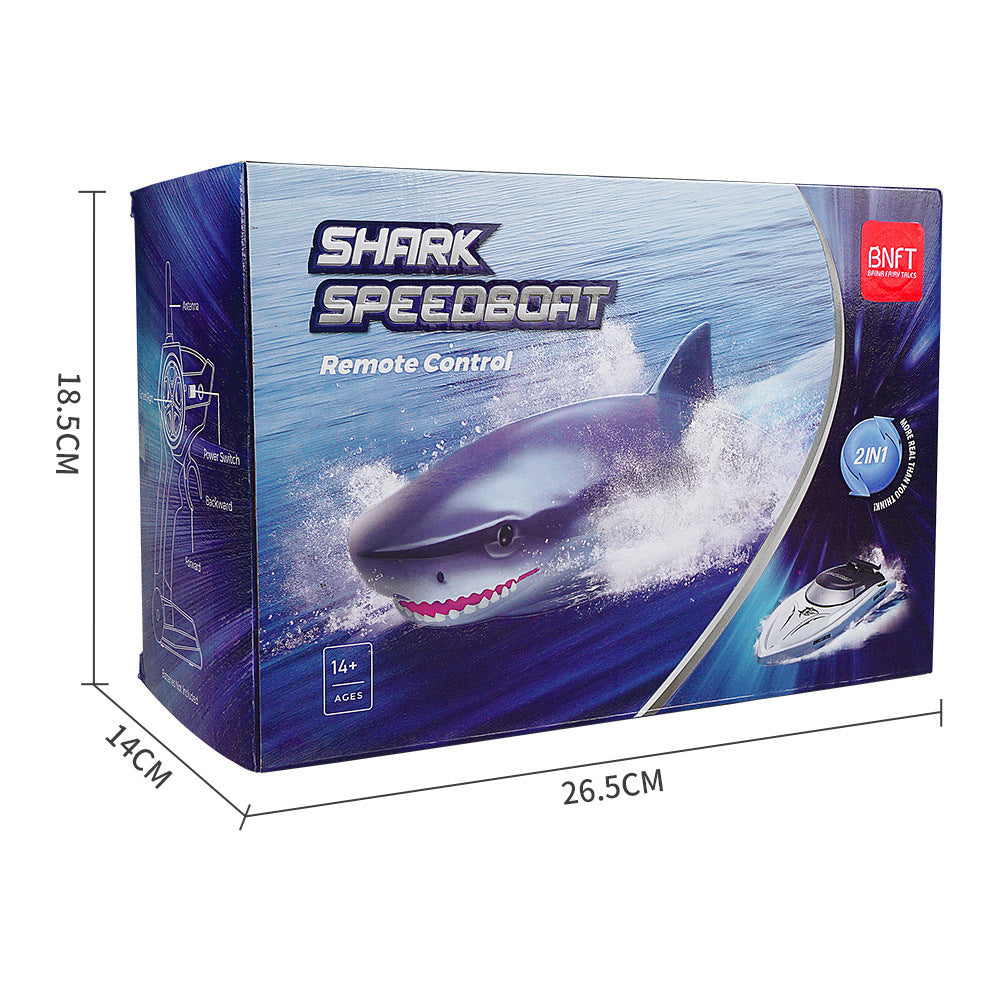 2 In 1 RC Electric Shark Boat - My Store