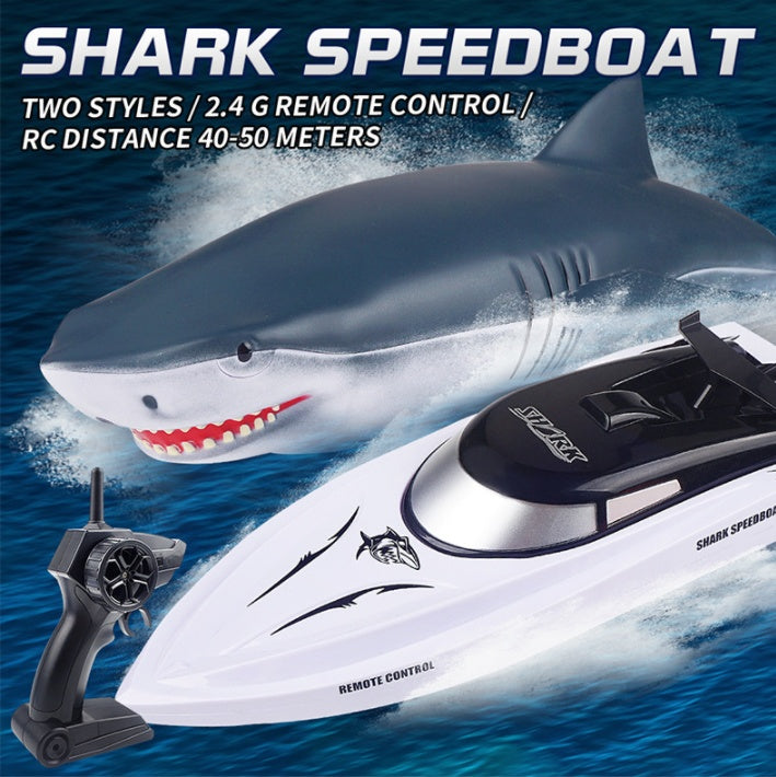 2 In 1 RC Electric Shark Boat - My Store