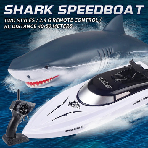 2 In 1 RC Electric Shark Boat - My Store