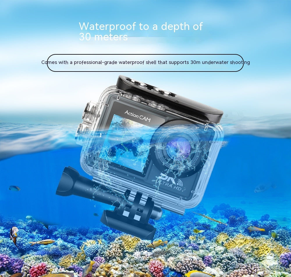 5K Ultra HD WIFI Waterproof (30 Meters) RC Sports Camera - My Store