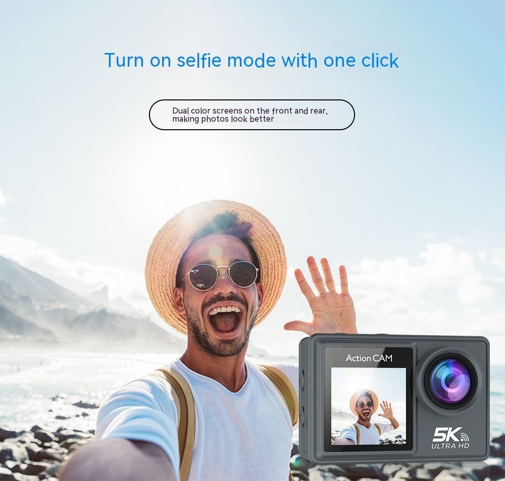 5K Ultra HD WIFI Waterproof (30 Meters) RC Sports Camera - My Store