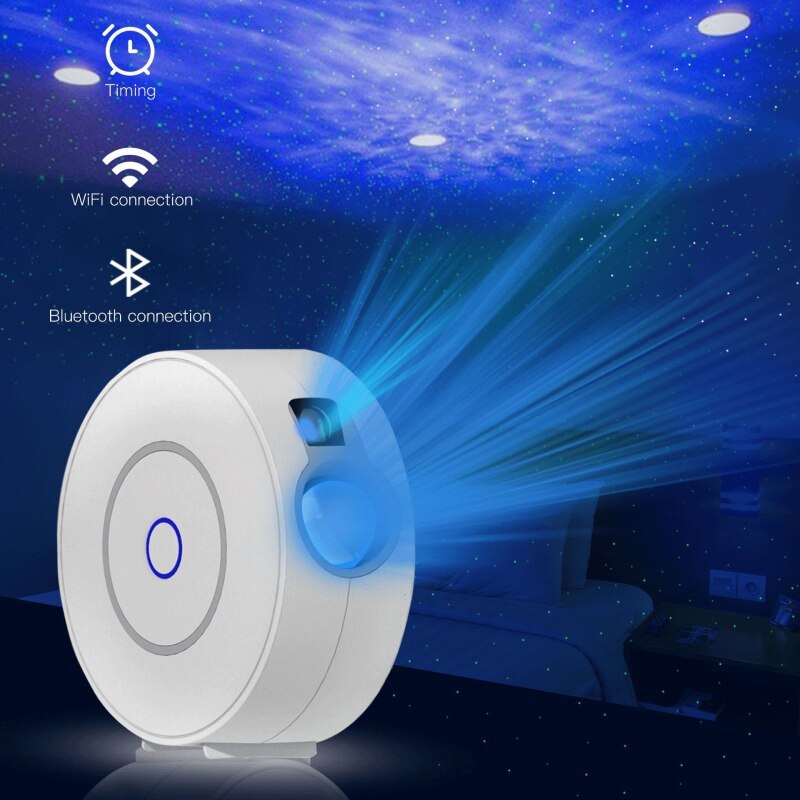 Alexa & Google Home Aurora Projector Lamp - My Store