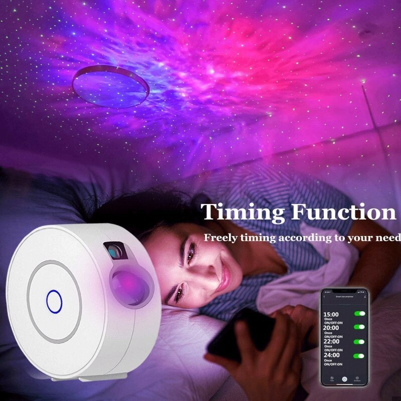 Alexa & Google Home Aurora Projector Lamp - My Store