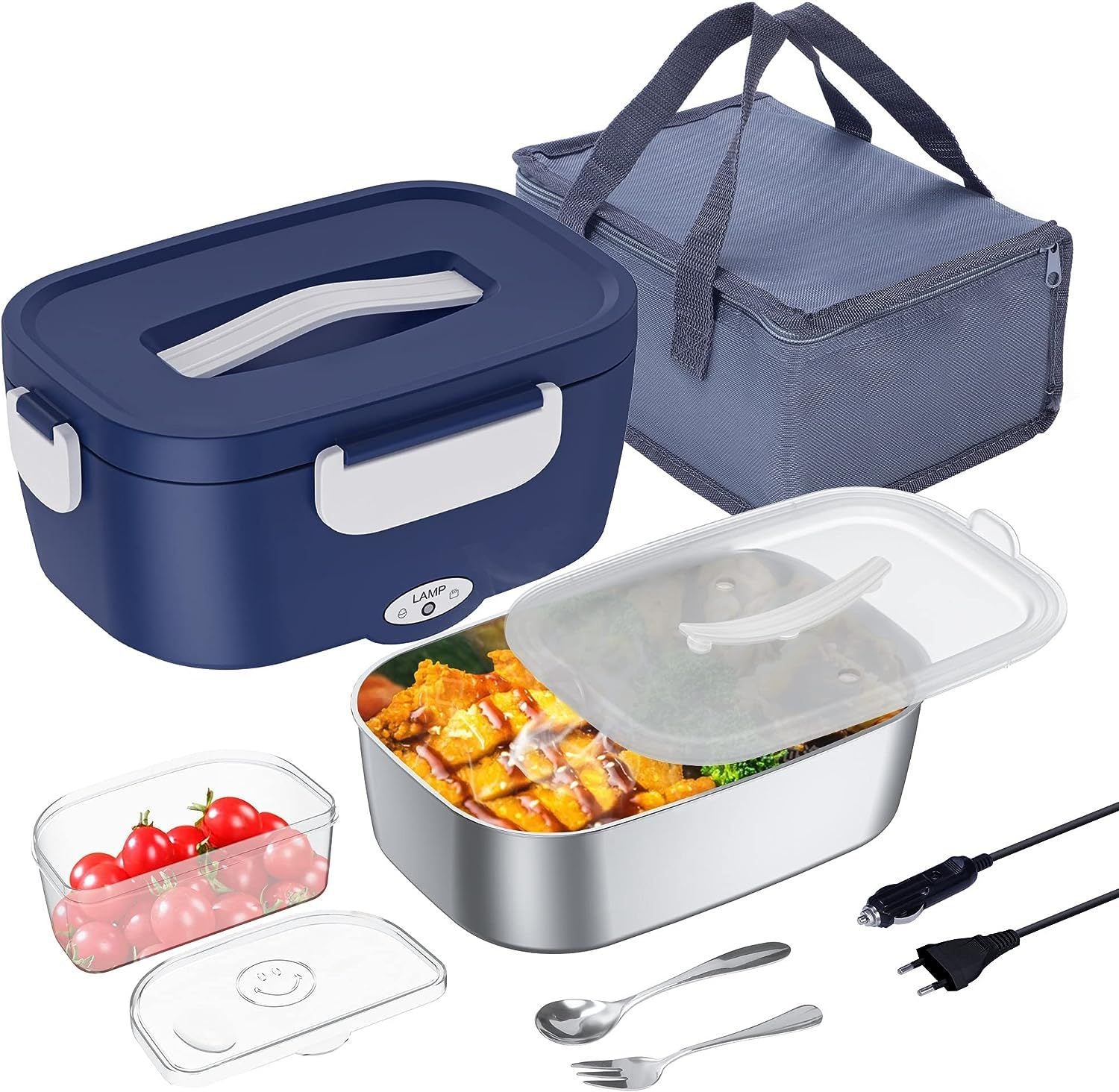 Portable Heated Electric Lunch Box - My Store