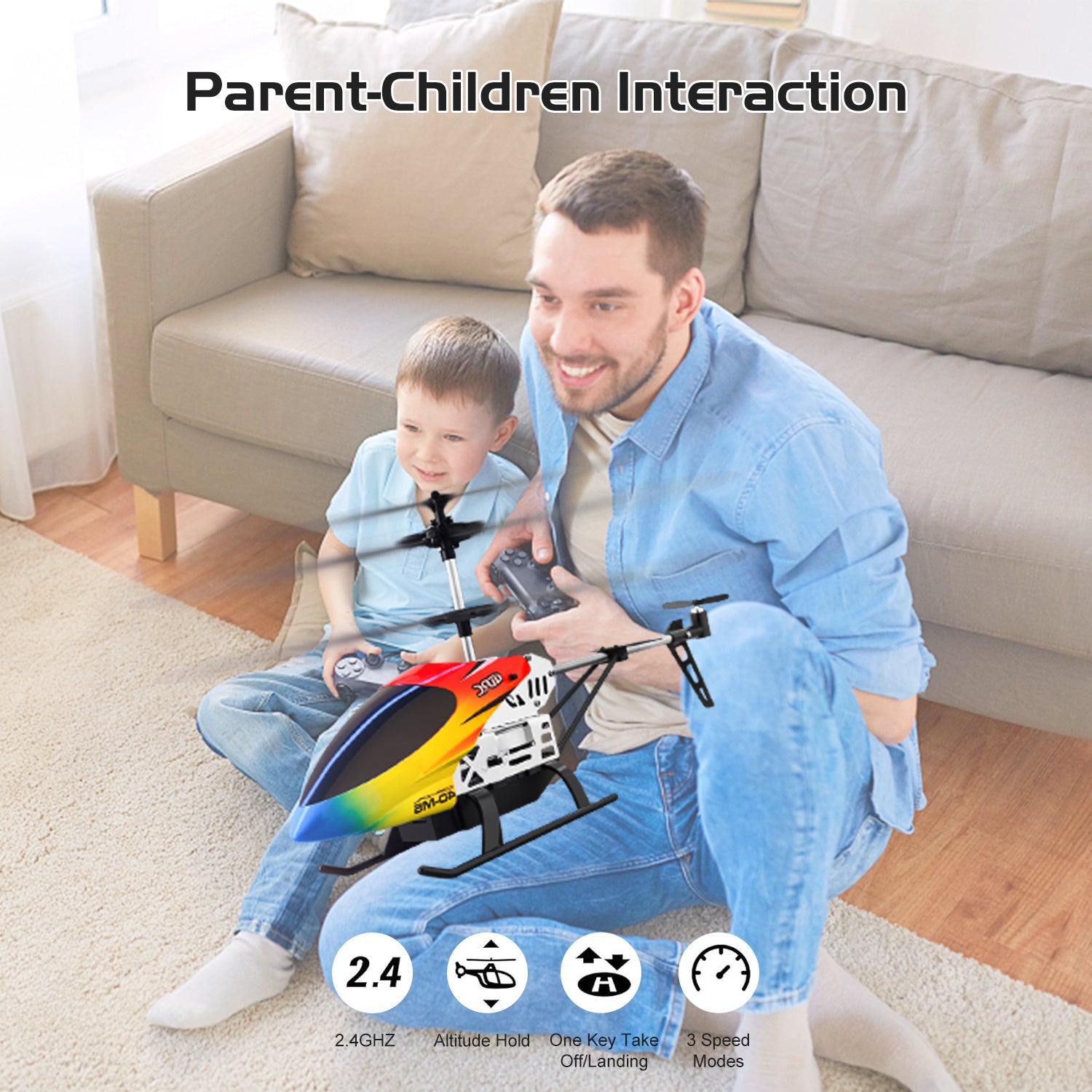 M5 Remote Control Helicopter With Altitude Hold - My Store