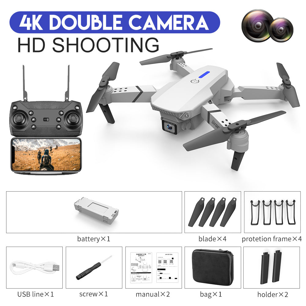 HD 4K Dual Remote Control Airplane Camera Toy - My Store