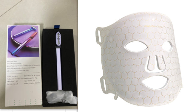 Advanced Red Light Therapy Technology - Hyper Electronic IPL Rejuvenation Face Mask 2025 - My Store