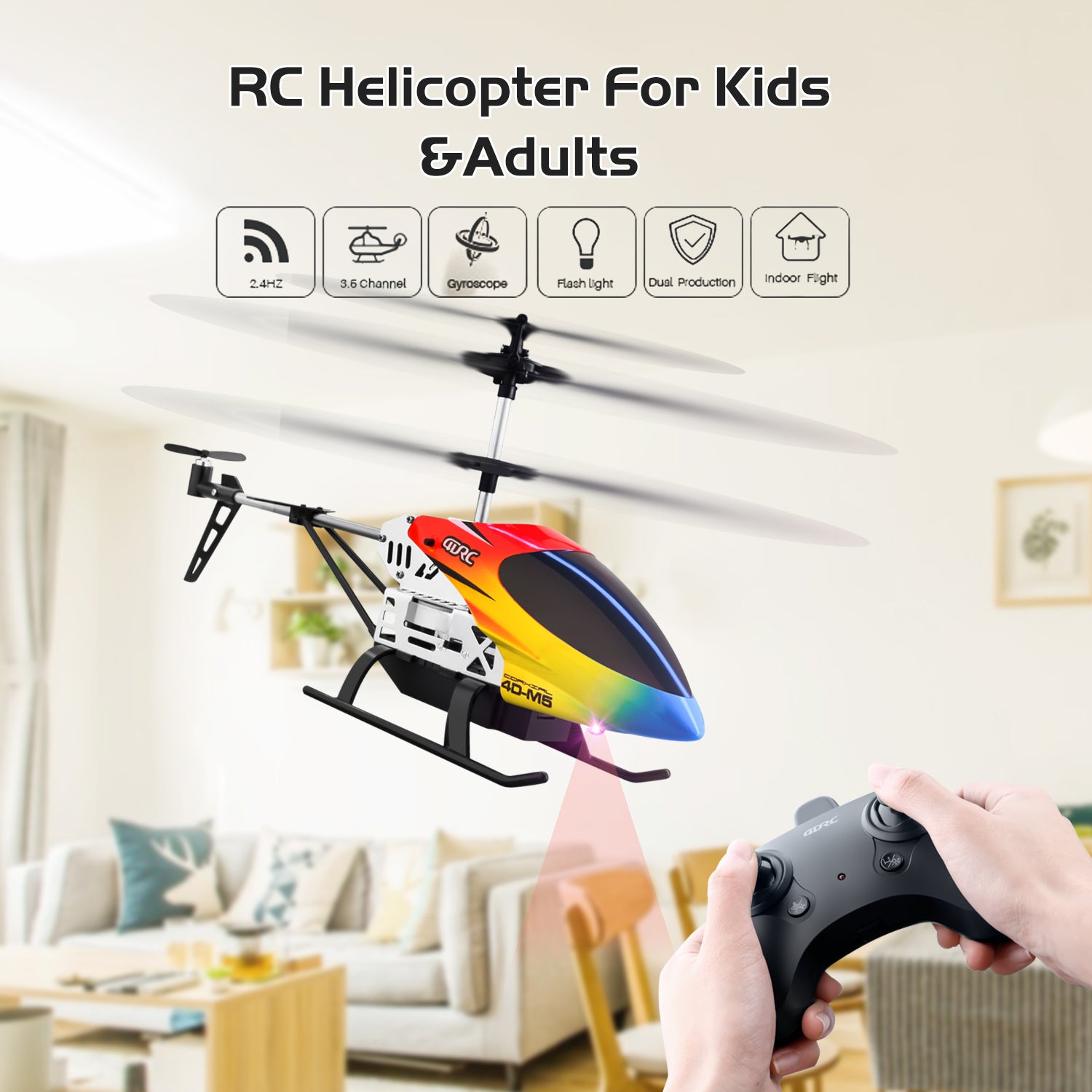 M5 Remote Control Helicopter With Altitude Hold - My Store