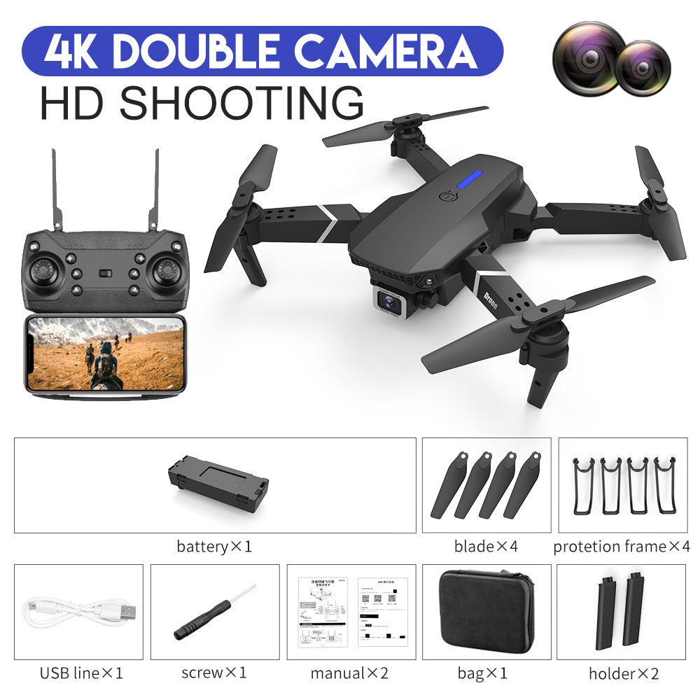 HD 4K Dual Remote Control Airplane Camera Toy - My Store