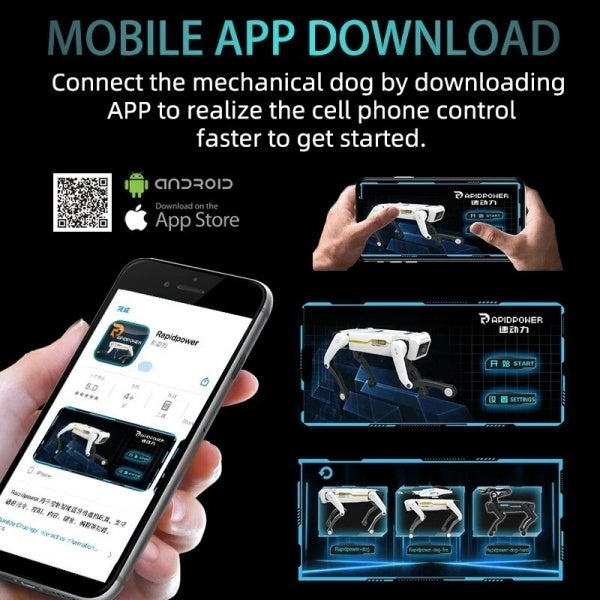 Remote Robot Dog - High Speed Electrical Mechanical Futuristic Fun - My Store