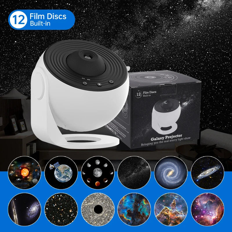 360 Galaxy Planetarium Night Projector Lamp - My Store